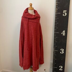 Zenana red pullover 2x